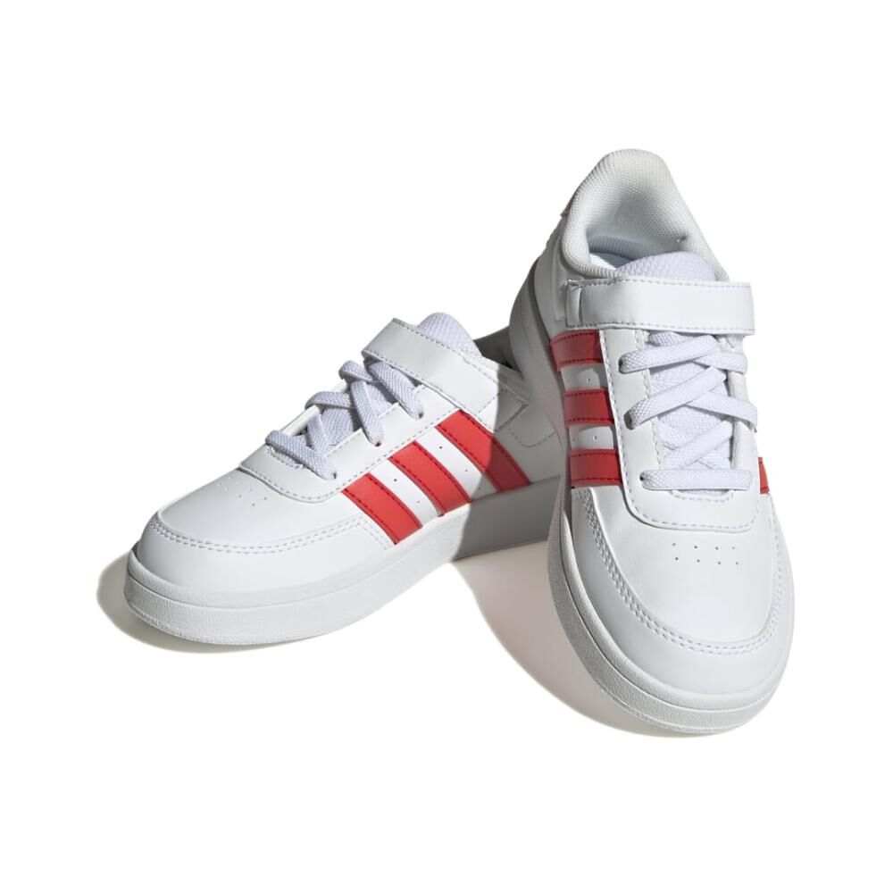 Zapatilla Running Breaknet Lifestyle Court Elastic Lace And Top Strap Adidas image number 4.0