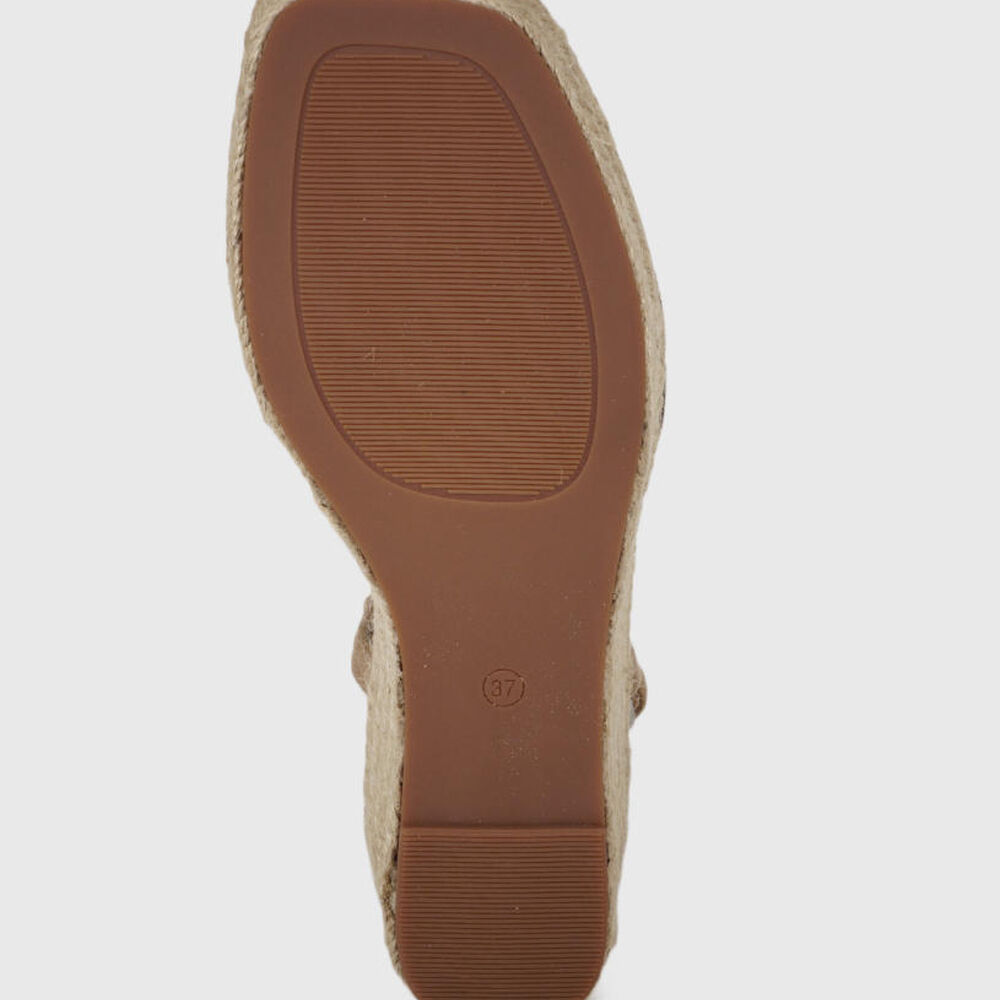 Sandalia Cuero Eunis Beige image number 6.0