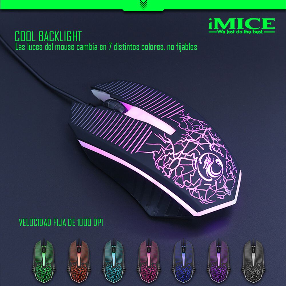 Kit Gamer Premium Imice Km-680 Mouse + Teclado image number 5.0