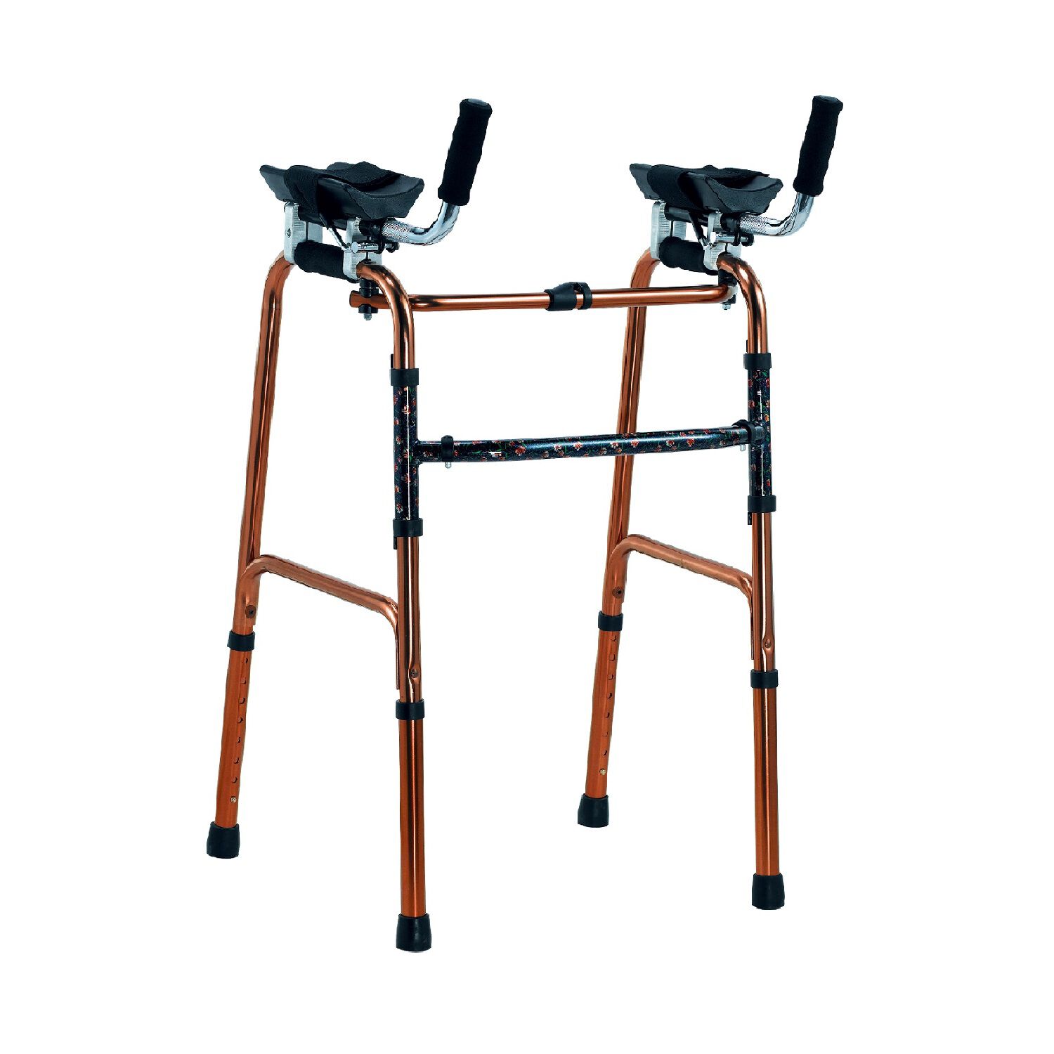 Andador Aluminio Plegable Con Apoya Brazos image number 0.0