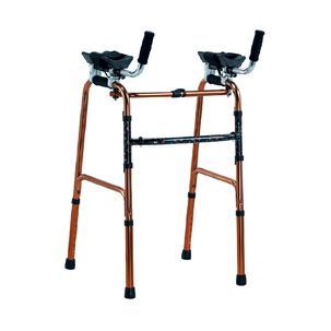 Andador Aluminio Plegable Con Apoya Brazos