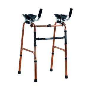Andador Aluminio Plegable Con Apoya Brazos