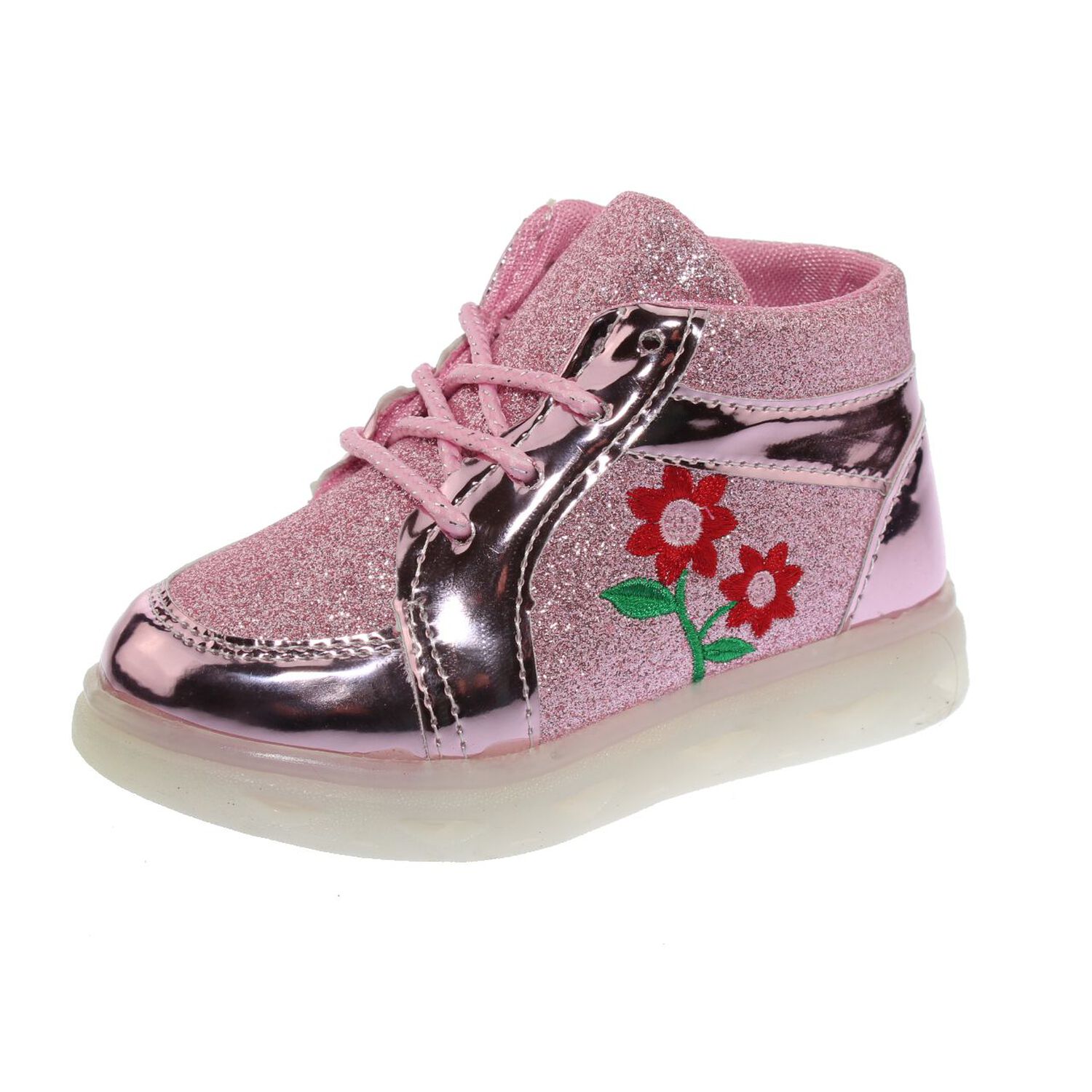 Zapatilla Con Luces Rosado Via Franca Art: 10252pink image number 0.0