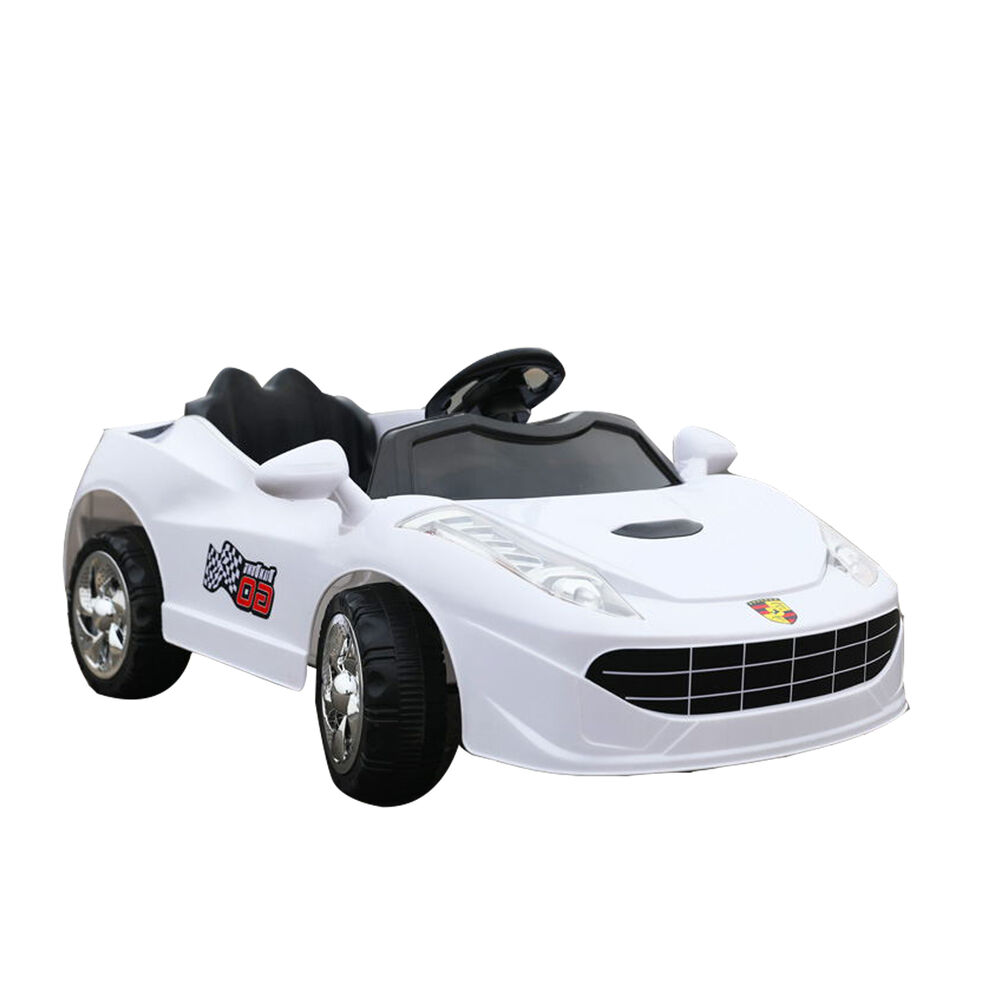 Auto A Batería Stingray Blanco Bebesit image number 1.0