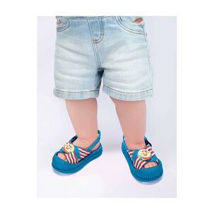 Sandalia Beb&eacute; Azul Baby Shark Ipanema