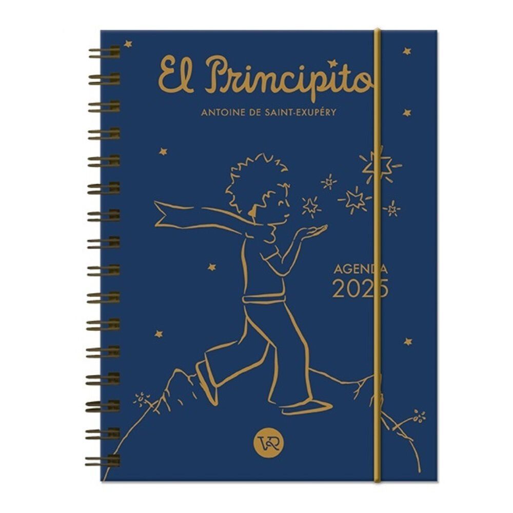 Agenda El Principito 2025: Azul (tapa R&uacute;stica) - Antoine De Saint-exup&eacute;ry | Libro image number 0.0