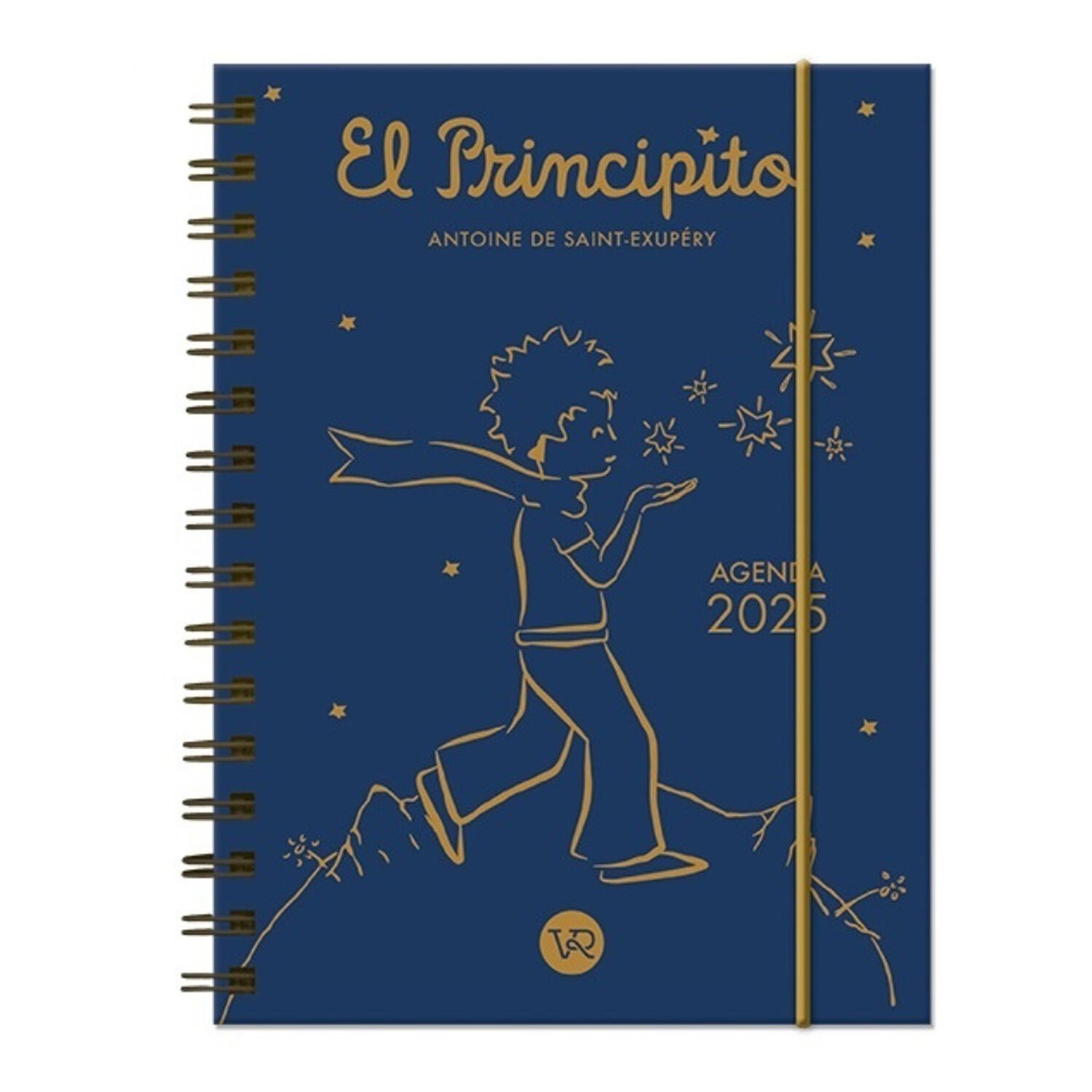 Agenda El Principito 2025: Azul (tapa R&uacute;stica) - Antoine De Saint-exup&eacute;ry | Libro image number 0.0