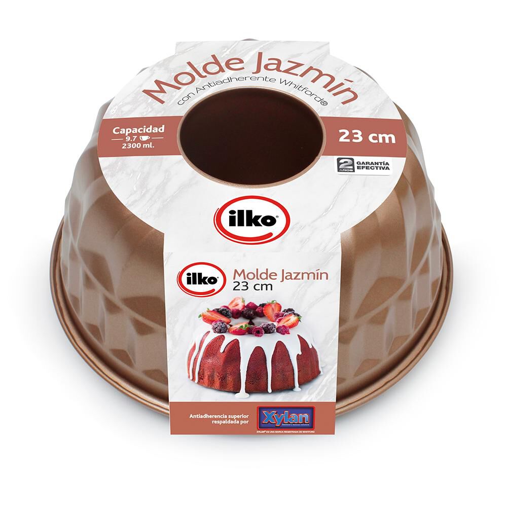 Molde Jazmin Antiad 23 Cm Cobre Ilko image number 1.0