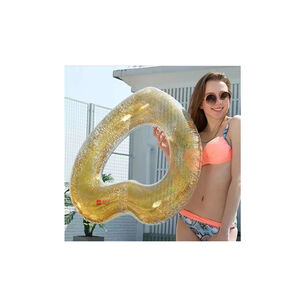 Flotador Coraz&oacute;n 90cms Plateado - Ps