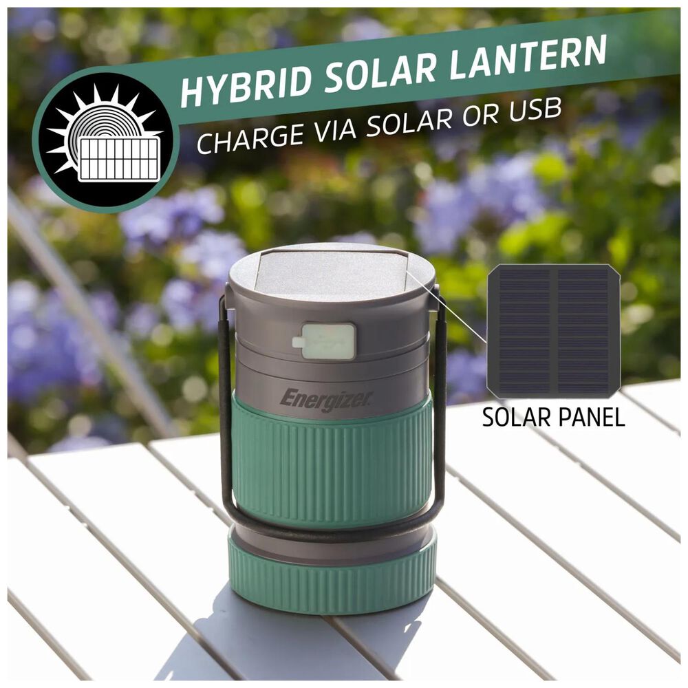 Linterna Farol 500lm Solar Hibrida Gris image number 2.0