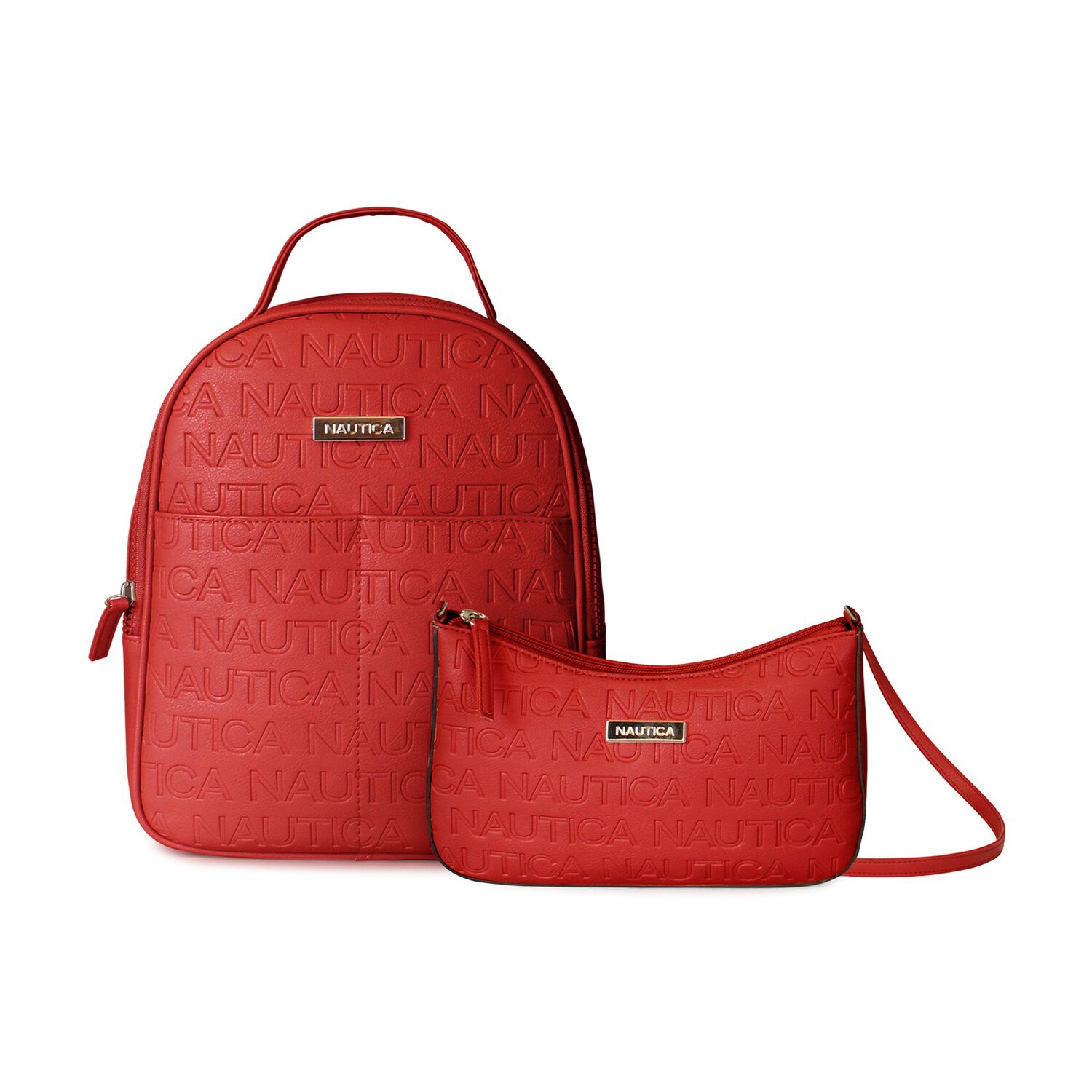 Pack Nautica Mochila Queen + Cartera Lady Roja image number 0.0