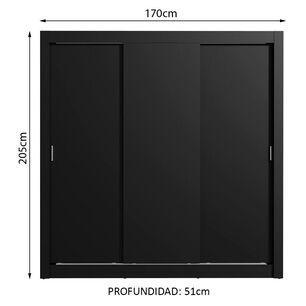 Cl&oacute;set Vekkahome Monaco / 3 Puertas