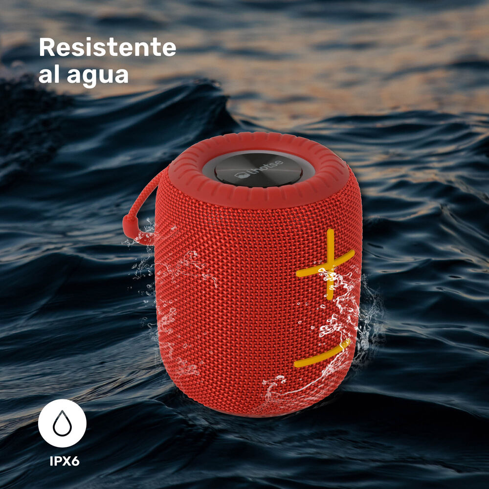 Parlante Portátil Inalámbrico Bluetooth Tripgo+ Red image number 3.0