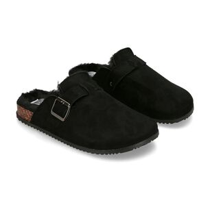 Pantuflas Mujer Lesage I26cmpanl68 Negro