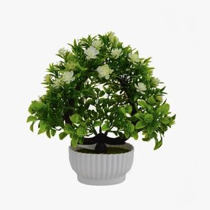 Planta Bons&aacute;i Camelia De Espuma Artificial Macetero 25cm