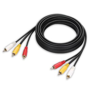 Cable De Audio 3x3 3rca A 3rca 1.8 Mt Dblue Dbcav03