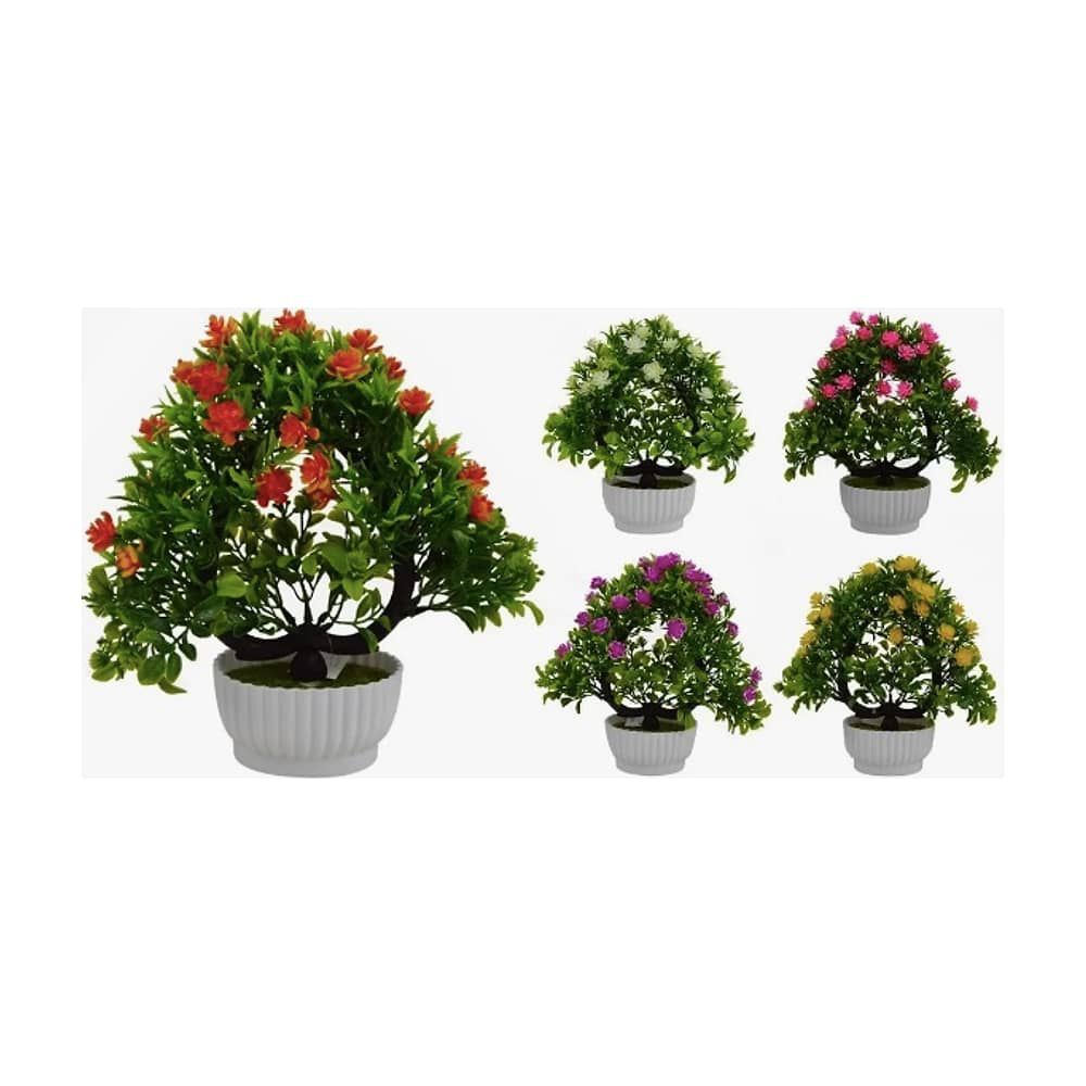 Planta Bons&aacute;i Camelia De Espuma Artificial Macetero 25cm image number 2.0