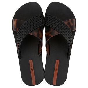 Sandalia Mujer Negro/carey Sense Ipanema