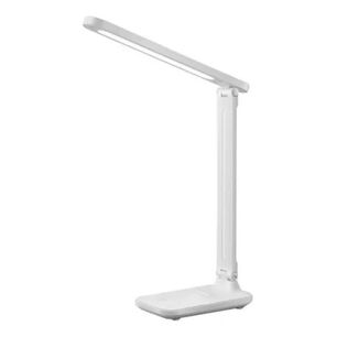 Lampara Tactil Led Cargador Inalambrico Escritorio Plegable