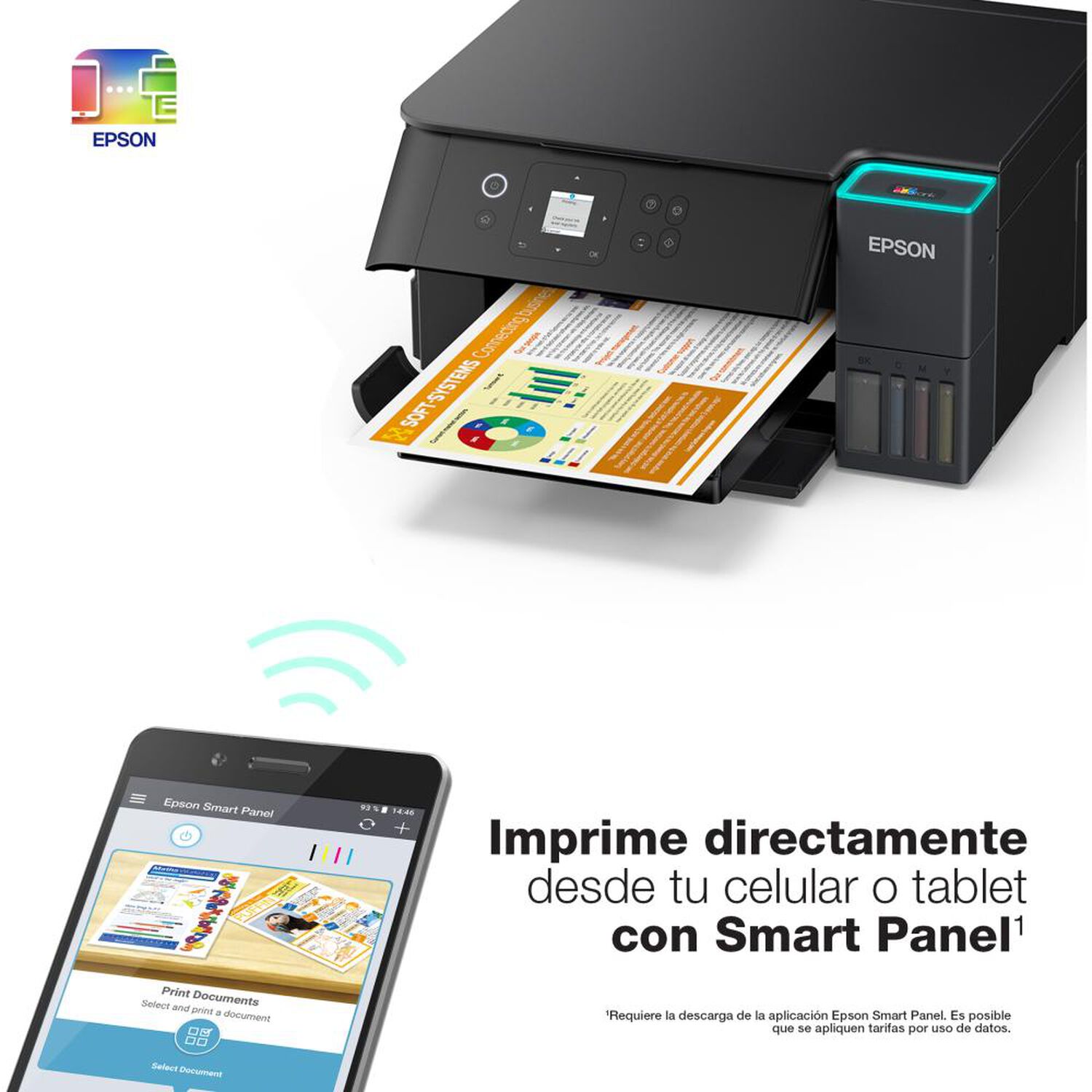 Impresora Multifuncional Epson Ecotank L4360 image number 4.0