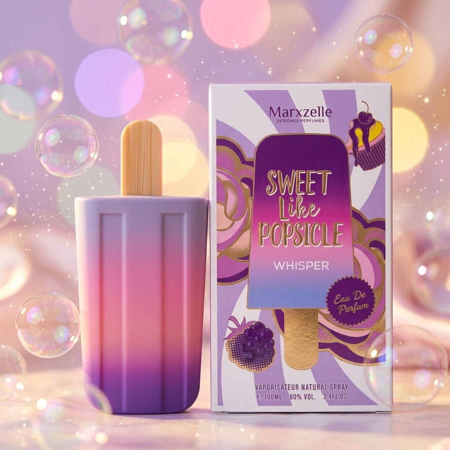 Marxzelle Sweet Like Popsicle Whisper Edp 100 Ml image number 1.0