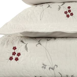 Quilt Andes Bordado Toronto Gris