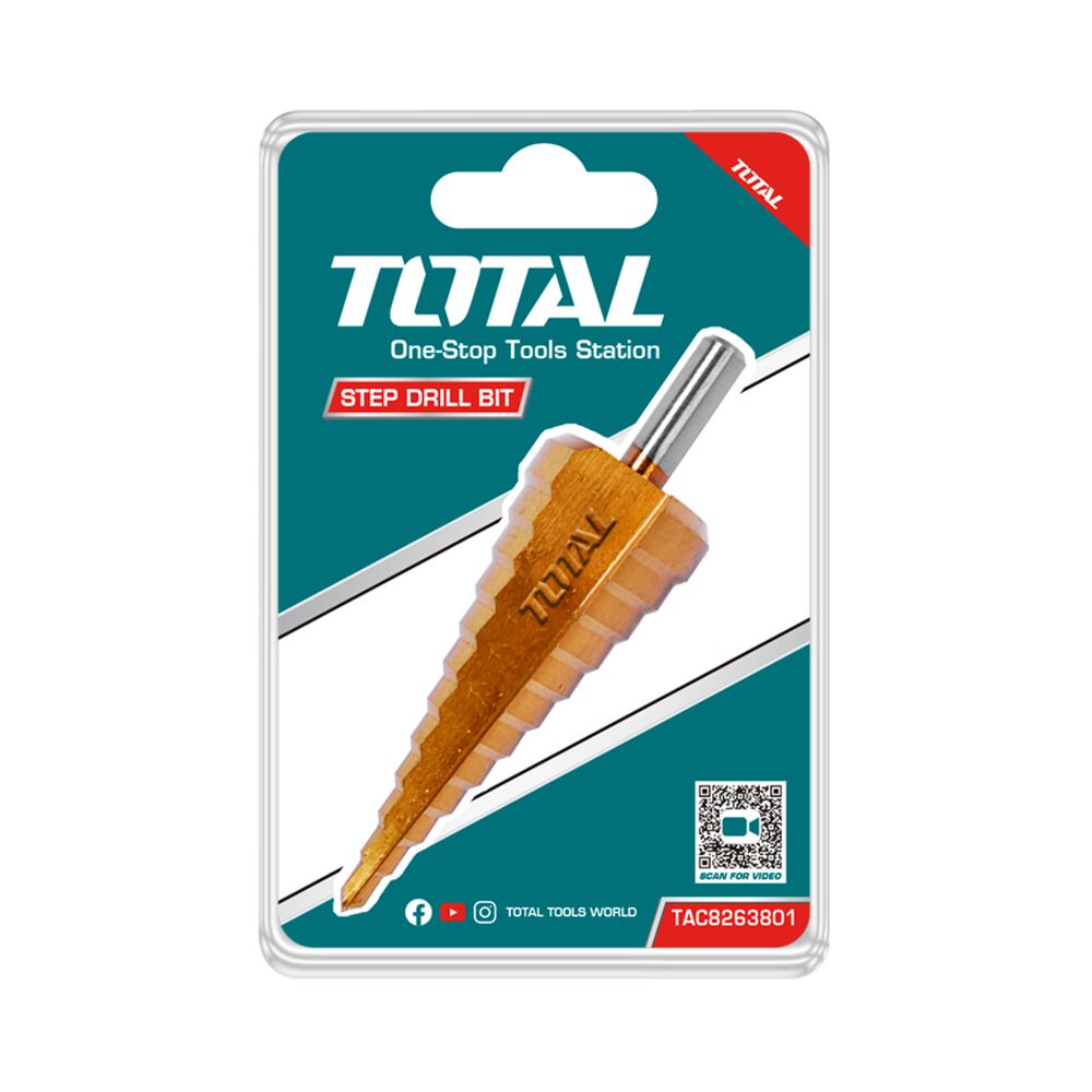 Broca Pino Escalonada 6-38mm Total image number 2.0