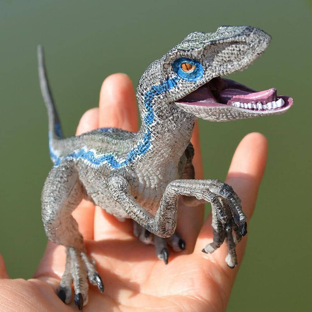 Juguete Dinosaurio Velociraptor Blue Para Ni&ntilde;os image number 4.0