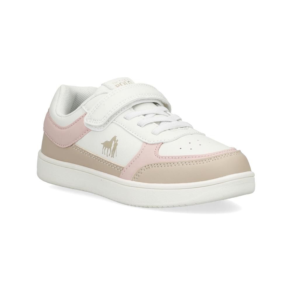 Zapatilla Infantil Niña The King's Polo Club Pink image number 0.0