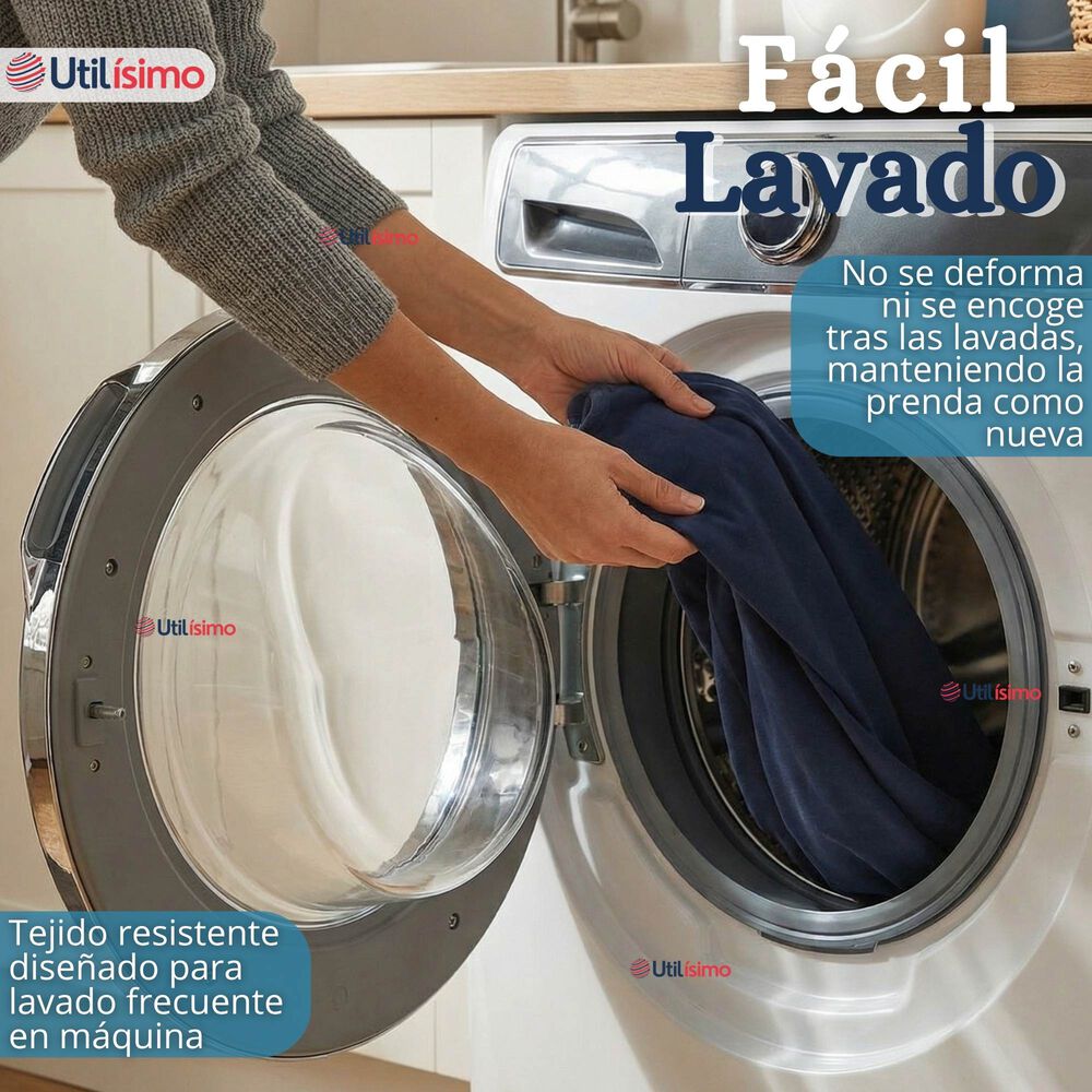 Polera Camiseta Polar Azul Primera Capa Escolar Cuello Redondo Manga Larga Ni&ntilde;o image number 9.0