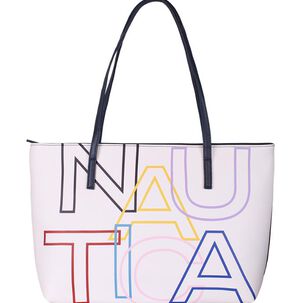 Cartera Outliner Fantasy Blanco Nautica