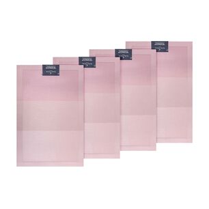 Pack 4 Individuales De Mesa Nautica Home 45x30cm Degrade Rosa