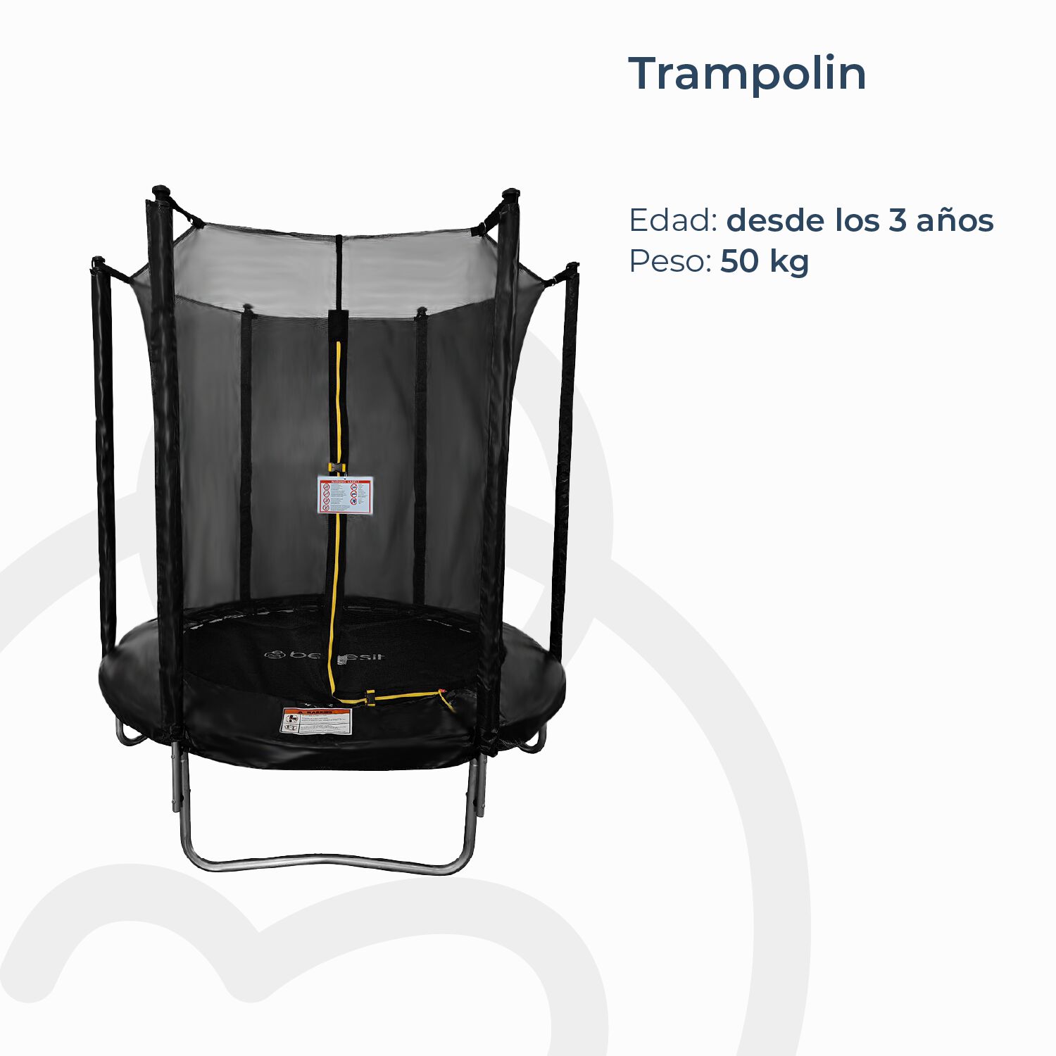 Cama El&aacute;stica Trampol&iacute;n 1,8 Mt + Malla Seguridad image number 3.0