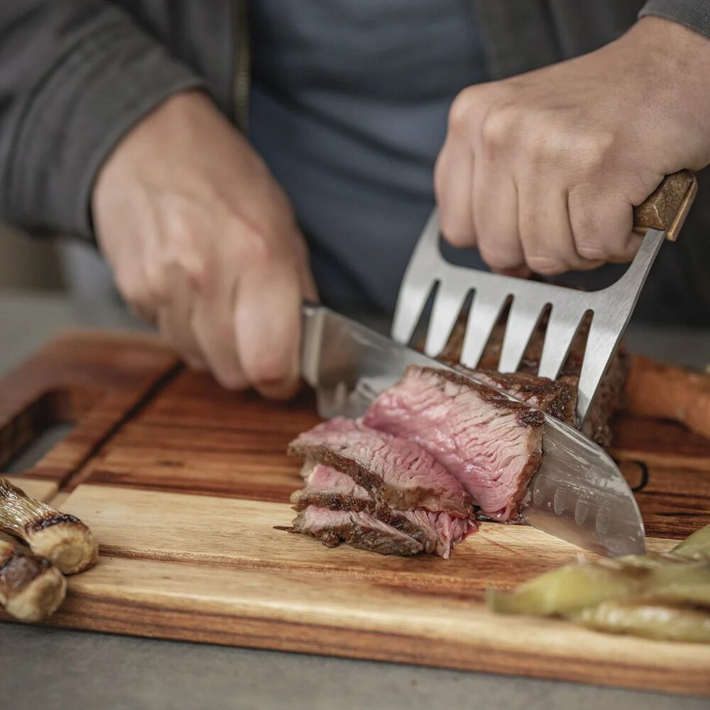 Garra Para Carne Wayu Meat Claw Acero Inoxidable Parrilla image number 4.0