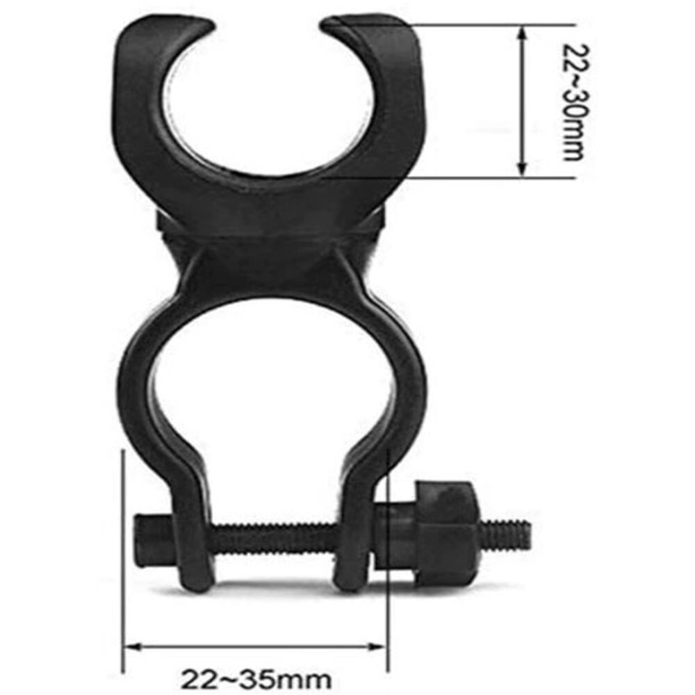 Soporte Base De Linterna Para Bicicleta U Otros Usos Ajustable Universal image number 4.0