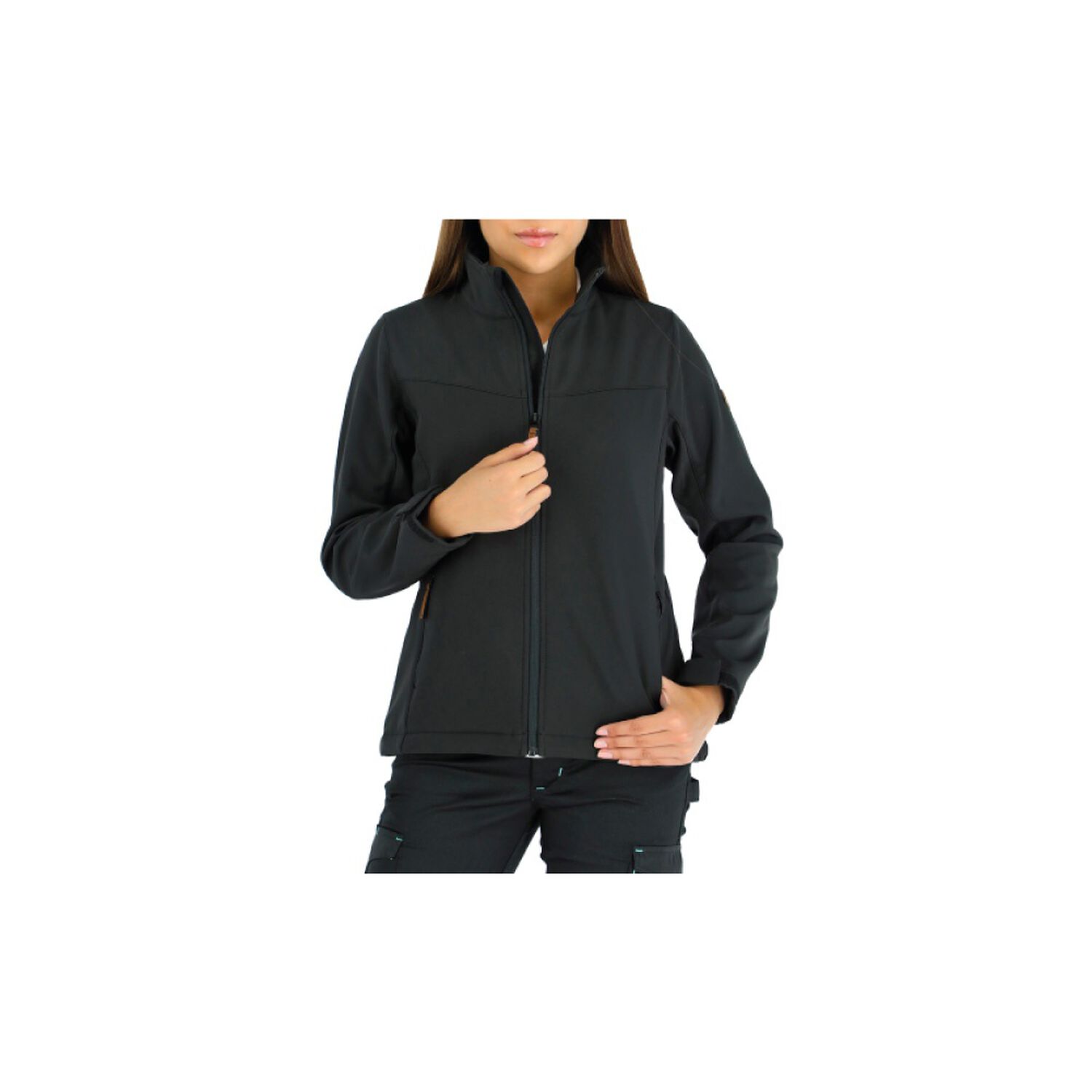Softshell Quebec Loba Negro image number 2.0