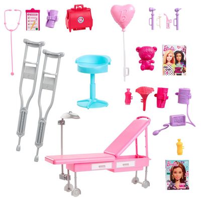 Barbie Careers Muñeca Hospital Móvil Doctor Y Enfermera