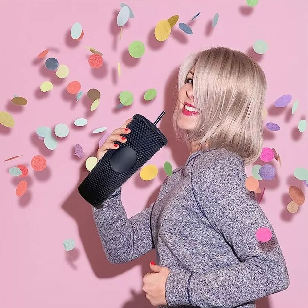 Vaso Tumbler T&eacute;rmico Bombilla 710 Ml Keep Negro image number 4.0