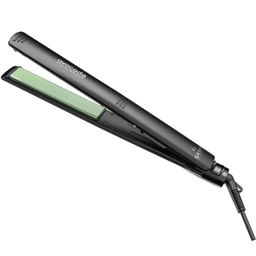 Plancha Avocado Ceramic Ion + Nano Silver Gama Negro Con Verde 230c image number 0.0