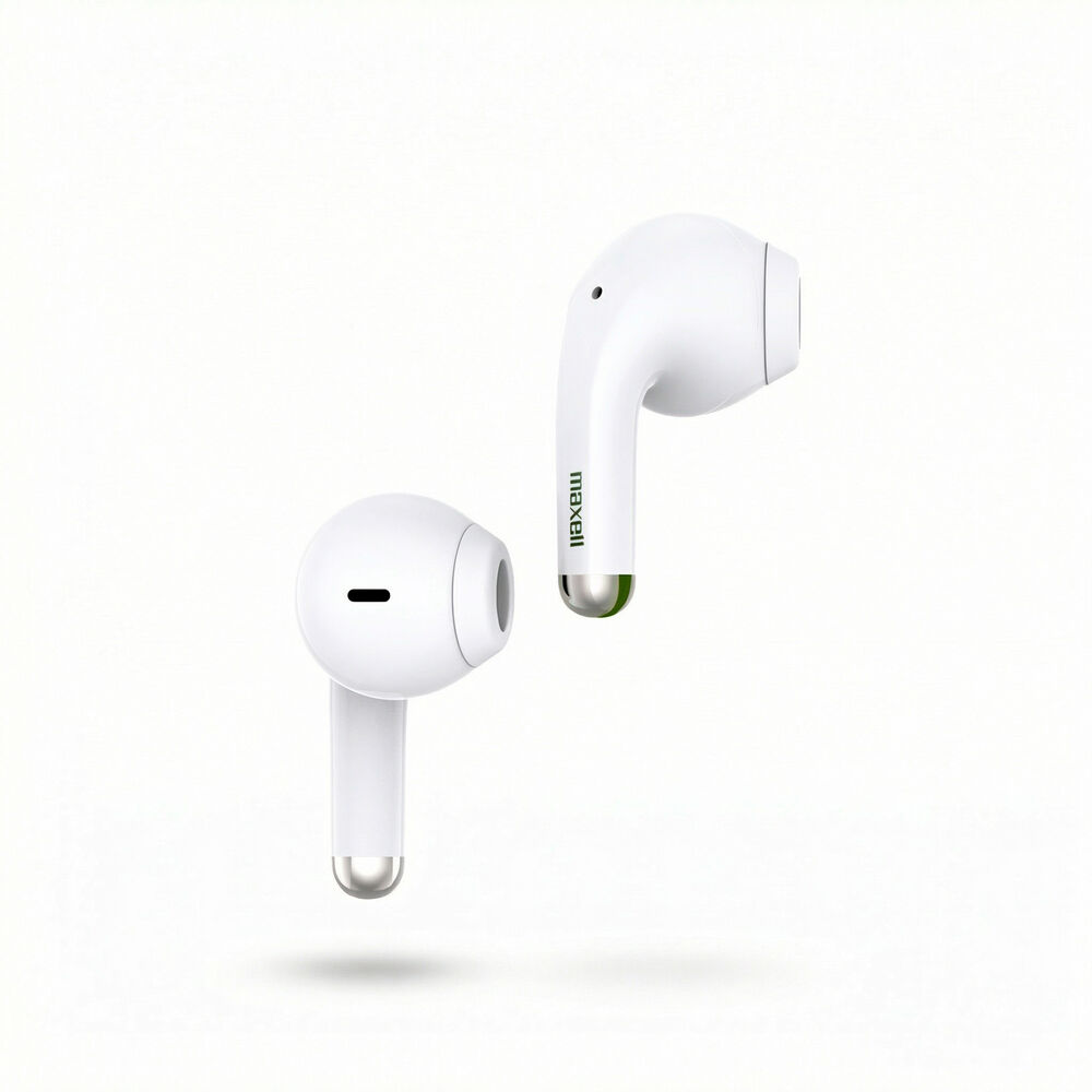 Aud&iacute;fonos Bluetooth Inal&aacute;mbricos Maxell Elio 12 Horas Blanco/verde image number 0.0