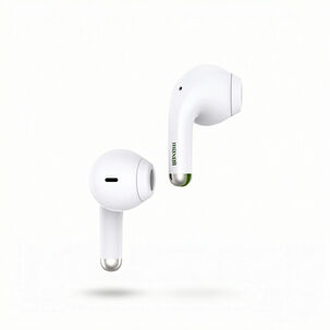 Aud&iacute;fonos Bluetooth Inal&aacute;mbricos Maxell Elio 12 Horas Blanco/verde