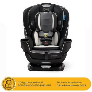 Silla De Auto Bebe Convertible Extend2fit Gotham