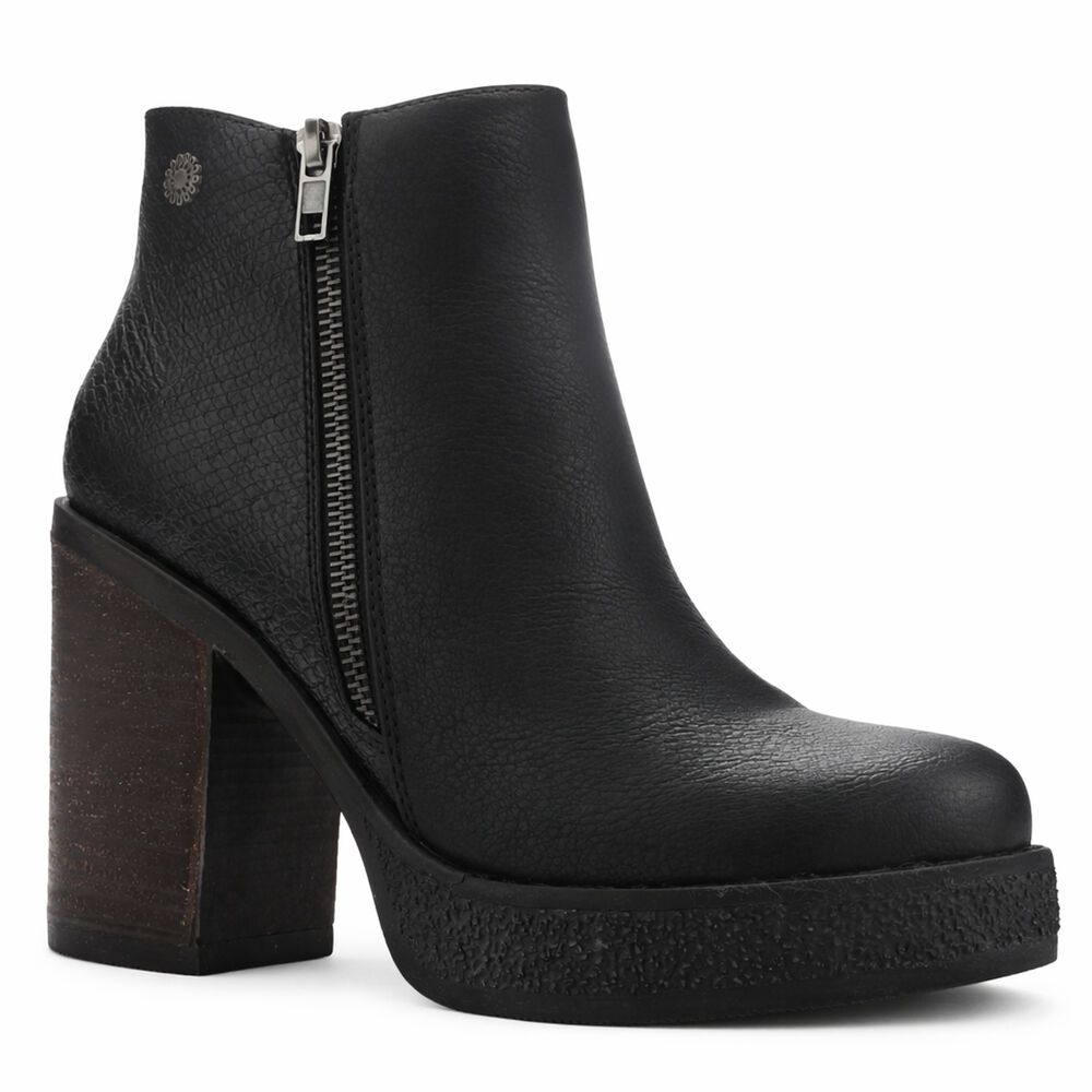 Botin Negro Mujer Casual Chalada Ella image number 2.0