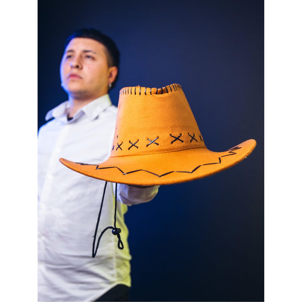 Sombrero De Vaquero Para Adulto Accesorio image number 3.0