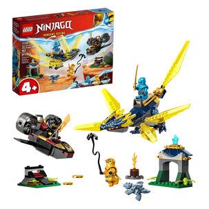 Lego Batalla Por El Dragón Bebé De Nya Y Arin - 71798
