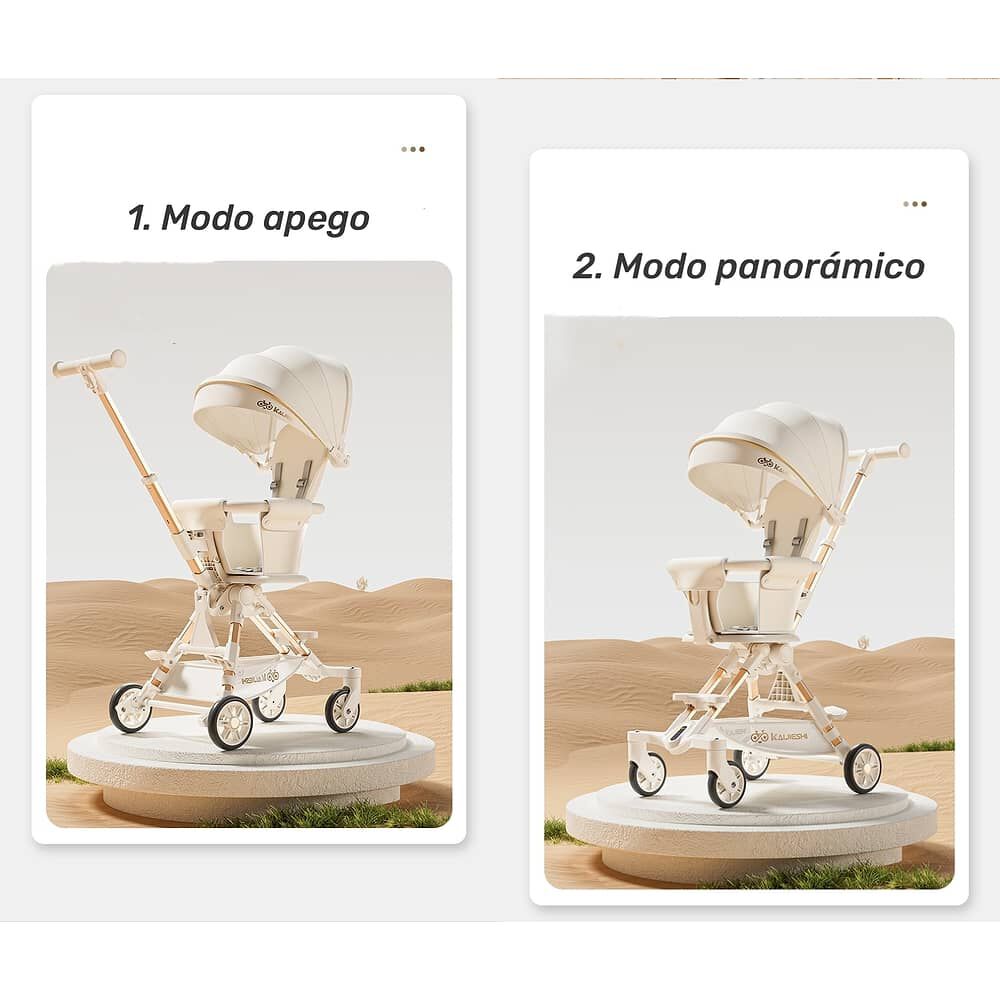 Coche De Paseo &Uacute;ltra Compacto Lubabycas Negro image number 1.0