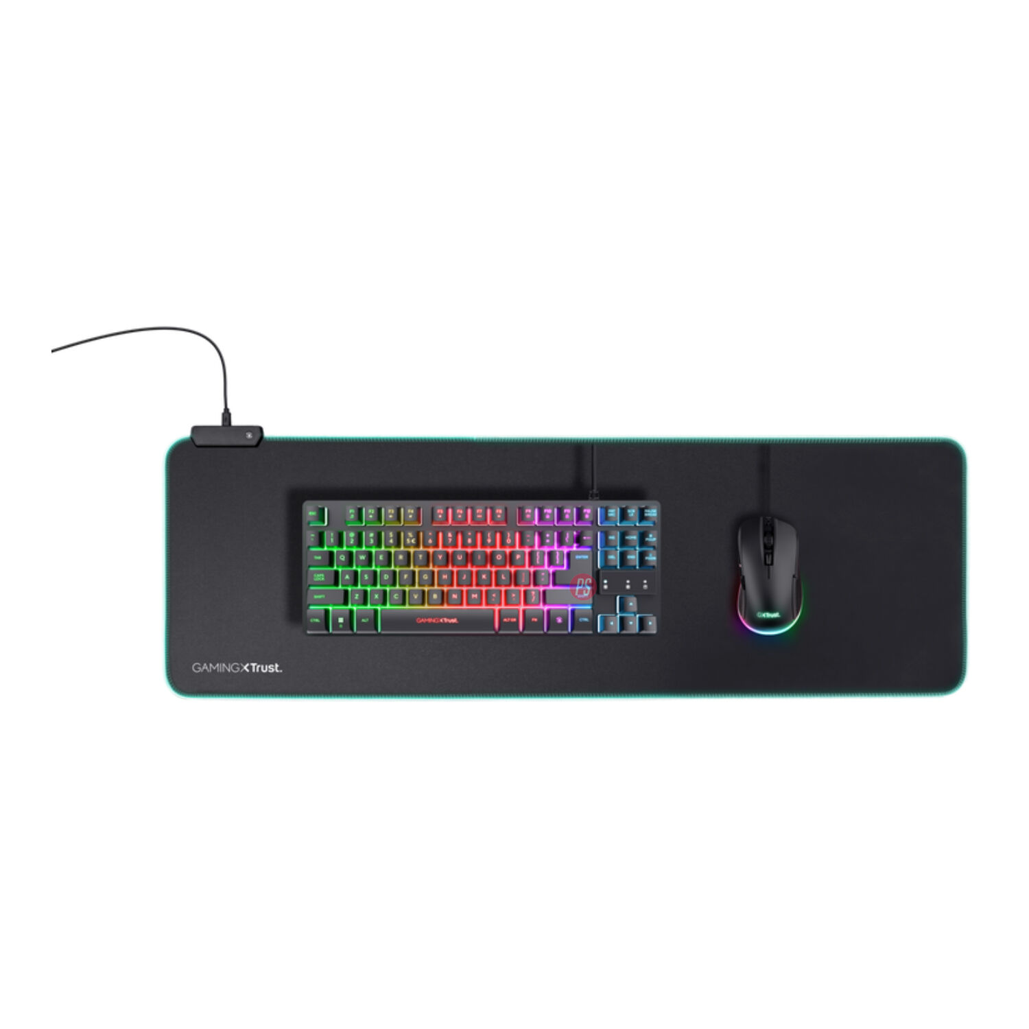 Mouse Pad Gamer Rgb Gxt 764 Glide-flex Xxl 93x30cms - Ps image number 1.0