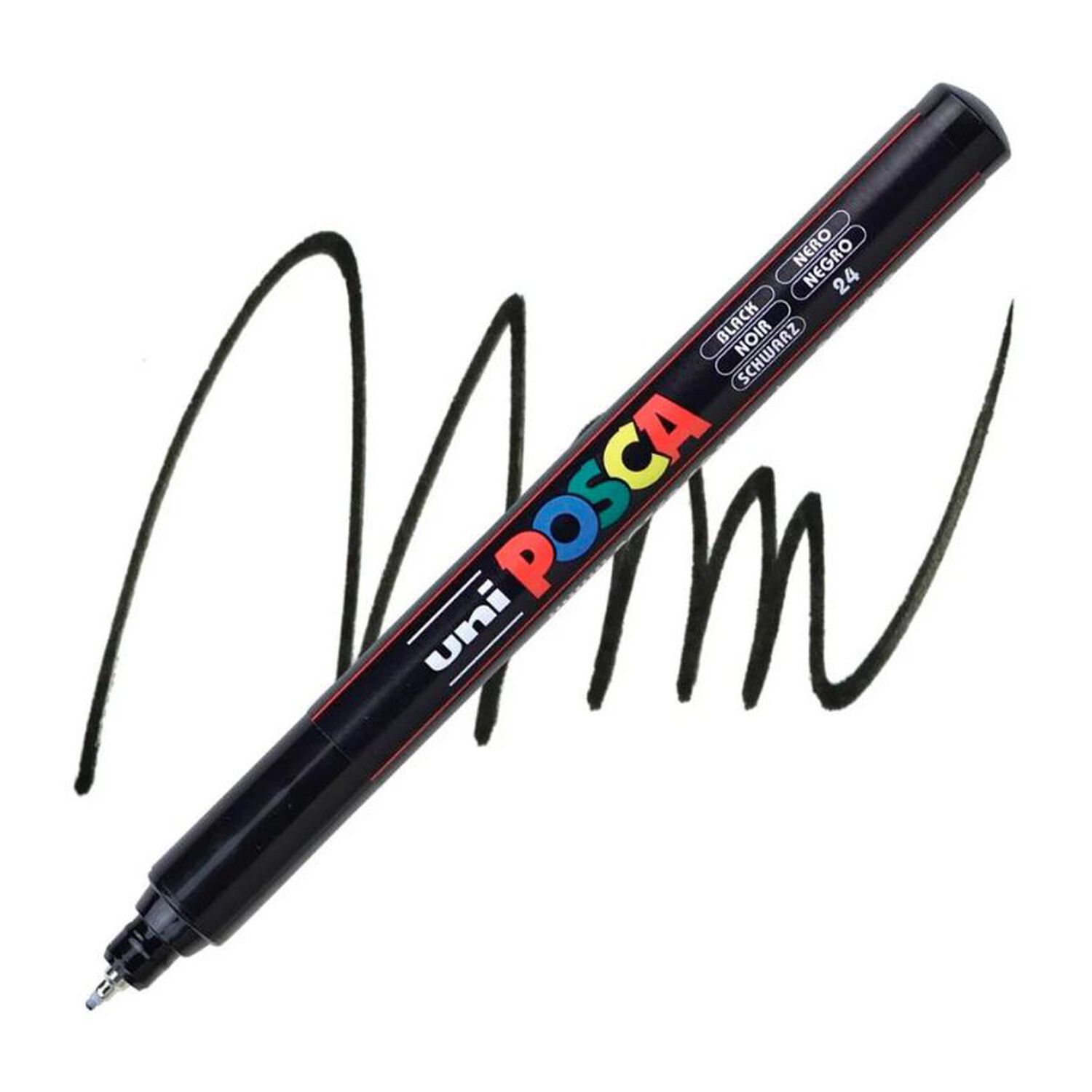 Marcador Acr&iacute;lico Negro 1mr Posca image number 0.0