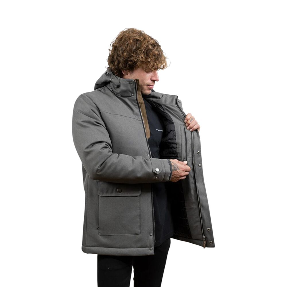 Chaqueta Impermeable 3m Expedition V2 Gris Oscuro Hombre Falcone image number 4.0