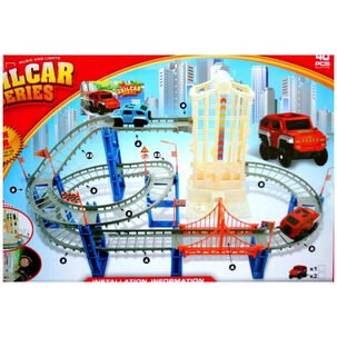 Juguete Pista Magica Con Auto Accesorios 40 Piezas Infantil